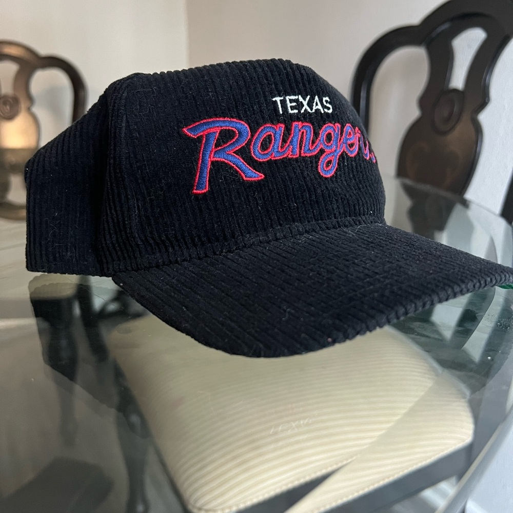 Texas Rangers Corduroy Snapback